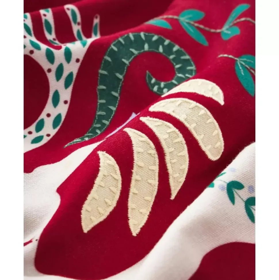 Kissenhulle Prancer Mit Winterlichem Motiv