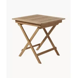 Klappbarer Gartentisch York Aus Teakholz, 70 X 70 Cm