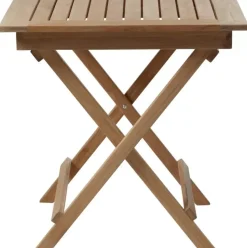 Klappbarer Gartentisch York Aus Teakholz, 70 X 70 Cm