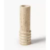 Kleine Deko-Vase Cleighton Aus Travertin