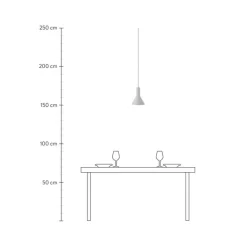 Kleine Design Pendelleuchte Lyss
