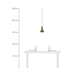 Kleine Design Pendelleuchte Lyss