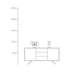 Kleine Led-Tischlampe Take