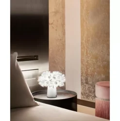 Kleine Mobile Led-Tischlampe Clizia, Dimmbar