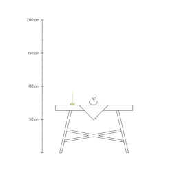 Kleine Mobile Led-Tischlampe Wick Mit Touchfunktion, Dimmbar