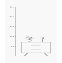 Kleine Mobile Led-Tischlampe Walter