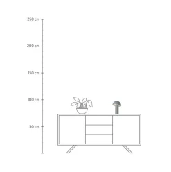 Kleine Mobile Led-Tischlampe Svamp, Dimmbar