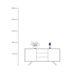 Kleine Mobile Led-Tischlampe Battery, Dimmbar