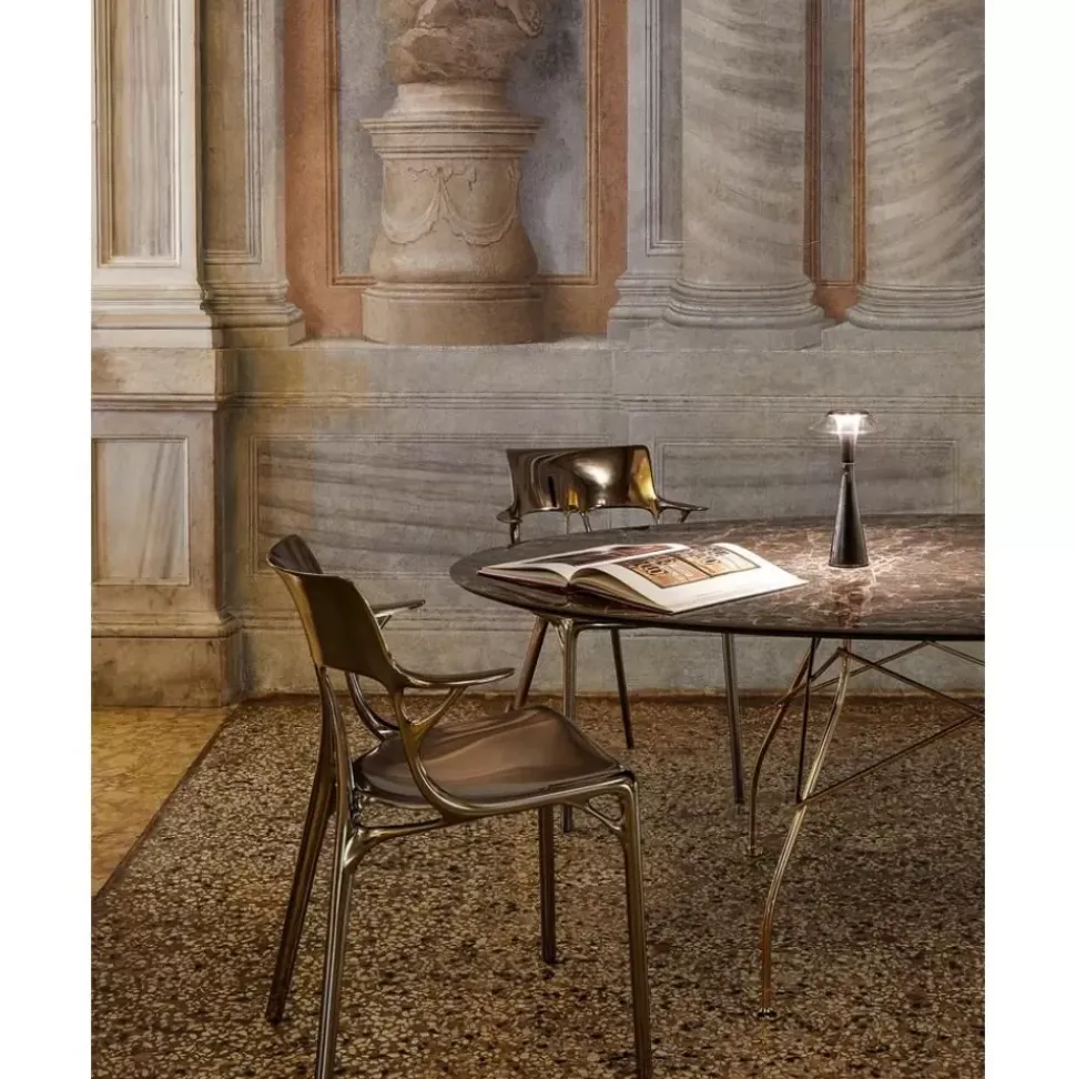 Kleine Mobile Led-Tischlampe Space
