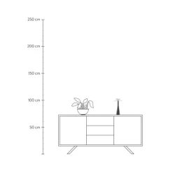 Kleine Mobile Led-Tischlampe Space
