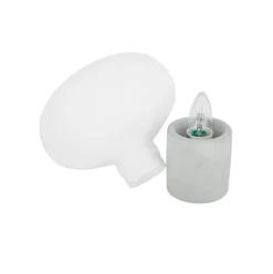 Kleine Nachttischlampe Alma Mit Betonfus