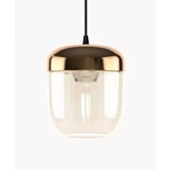 Kleine Pendelleuchte Acorn Aus Glas