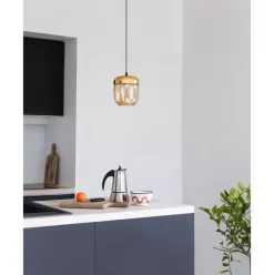 Kleine Pendelleuchte Acorn Aus Glas
