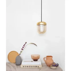 Kleine Pendelleuchte Acorn Aus Glas