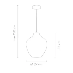Kleine Pendelleuchte Lee Aus Glas