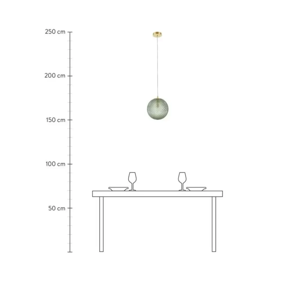 Kleine Pendelleuchte Lorna Aus Glas