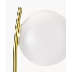 Kleine Stehlampe Cora Mit Terazzo-Fus