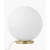 Kleine Tischlampe Beth Aus Opalglas