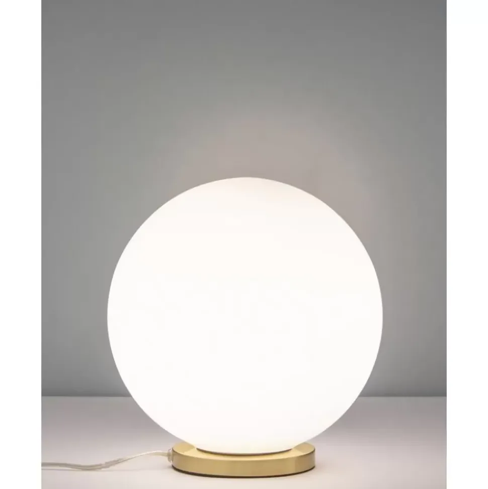 Kleine Tischlampe Beth Aus Opalglas
