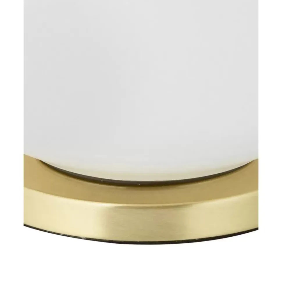 Kleine Tischlampe Beth Aus Opalglas