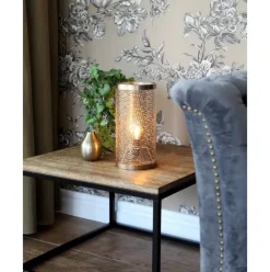 Kleine Tischlampe Hermine Aus Metall