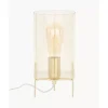 Kleine Tischlampe Laurel Aus Farbigem Glas