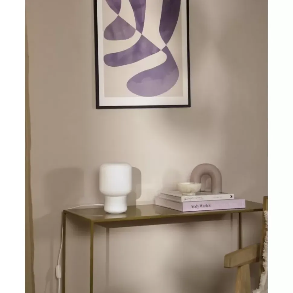 Kleine Tischlampe Marlon Aus Glas
