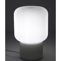 Kleine Tischlampe Marlon Aus Glas