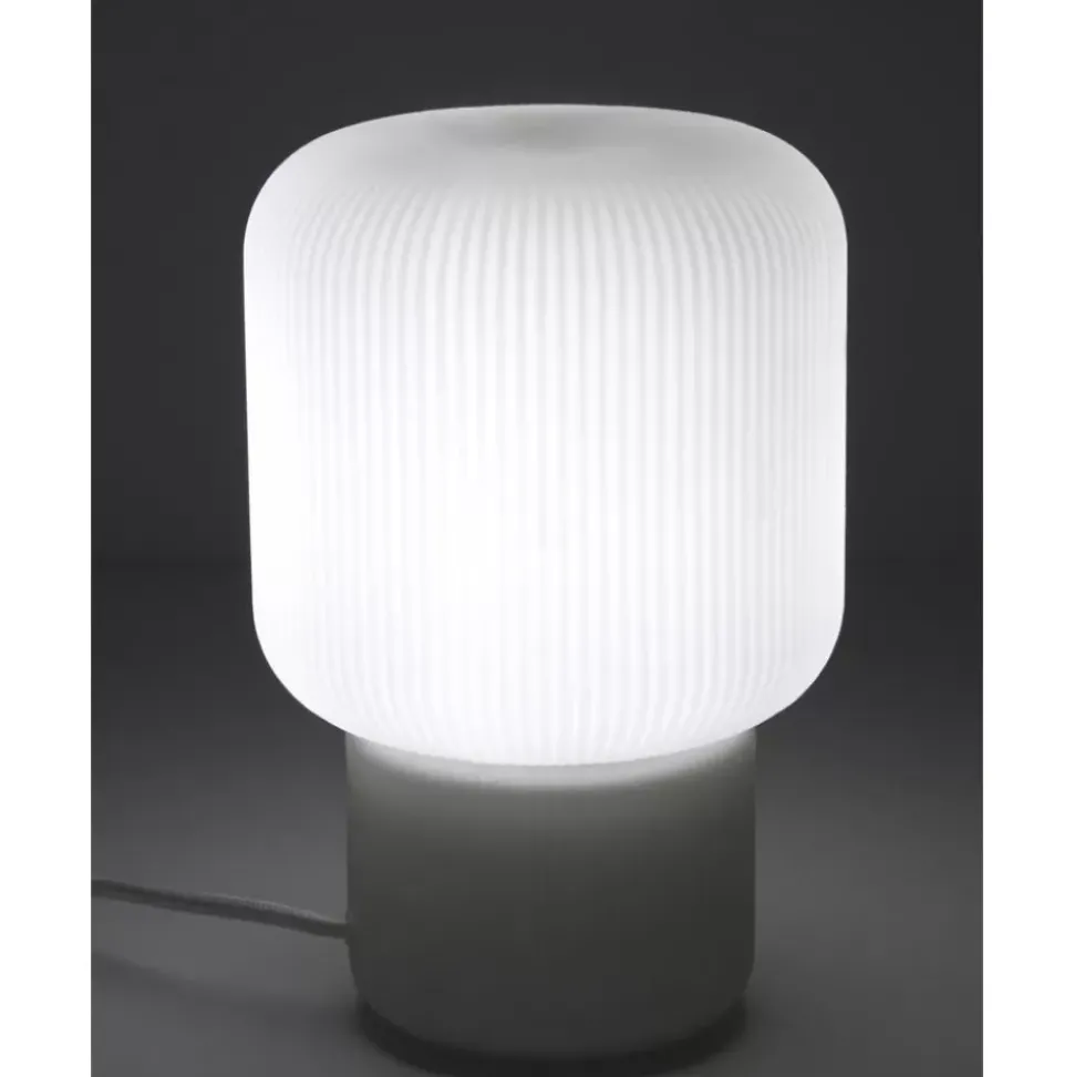 Kleine Tischlampe Marlon Aus Glas
