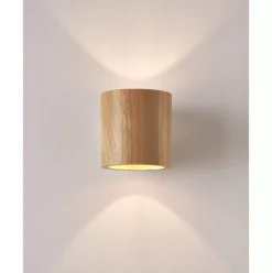 Kleine Wandleuchte Roda Aus Holz