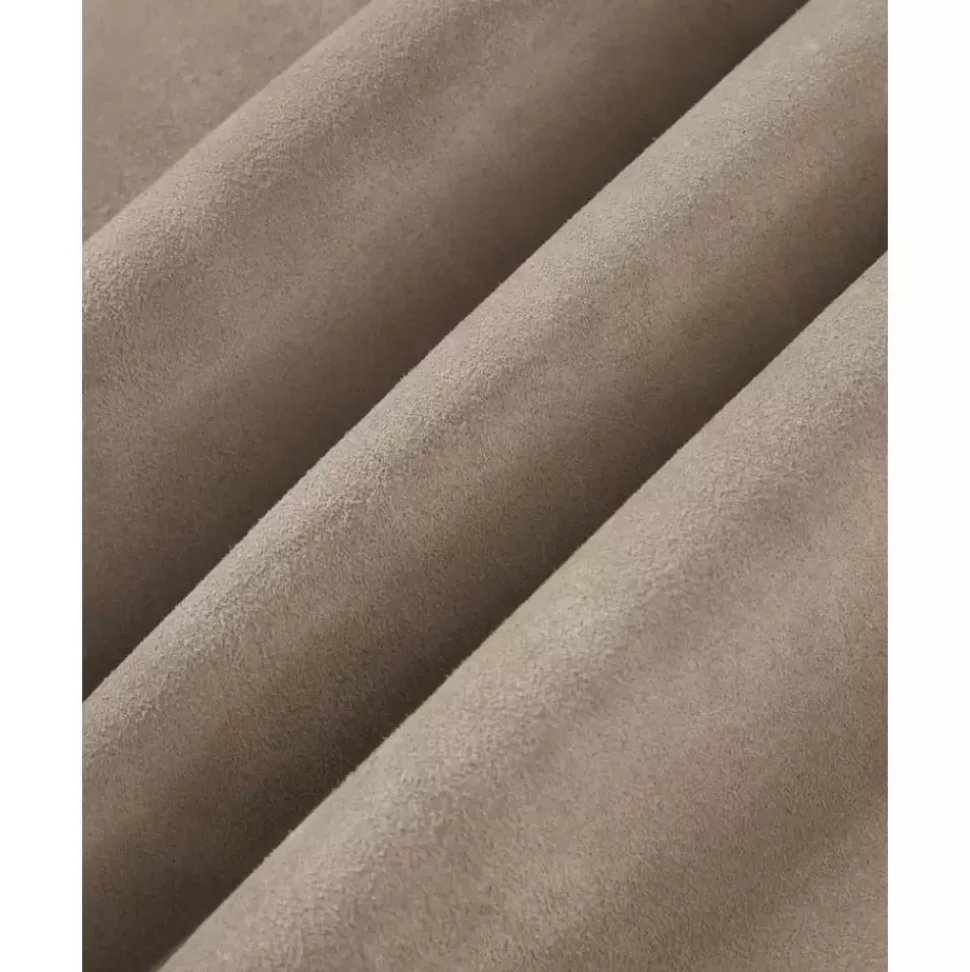 Leder-Kissenhulle Amaia Mit Fransen