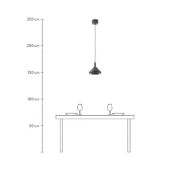 Led-Pendelleuchte Alva