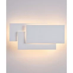 Led-Wandleuchte Trame In Rechteckiger Form