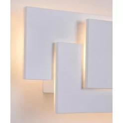 Led-Wandleuchte Trame In Rechteckiger Form