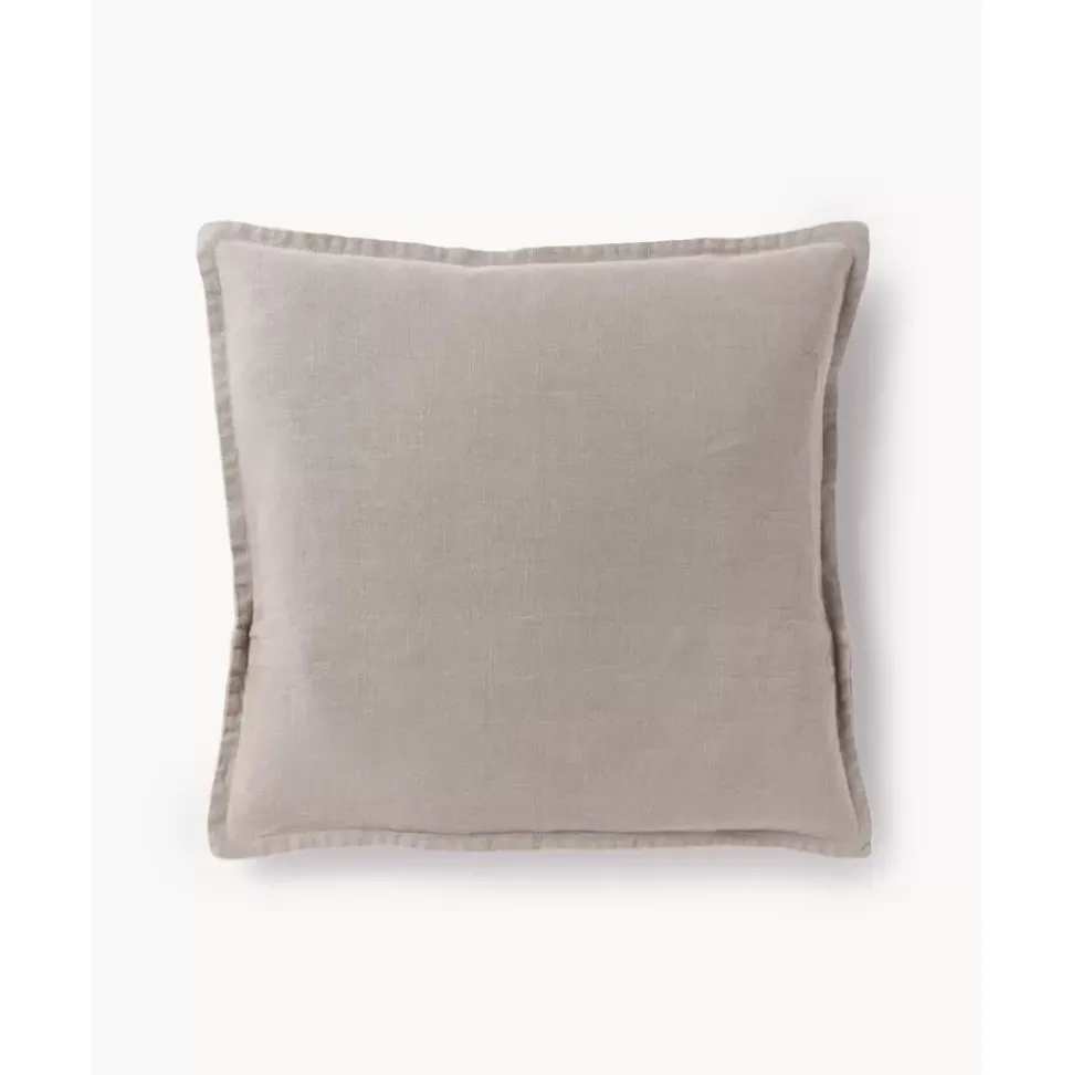 Leinen-Kissenhulle Lanya In Beige