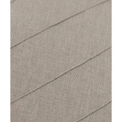 Leinen-Kissenhulle Malia In Beige Mit Strukturmuster