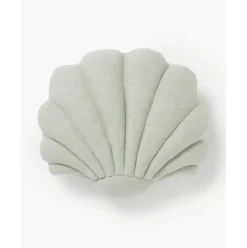Leinen-Kissen Shell In Muschelform