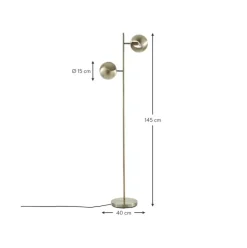 Leselampe Edgar Mit Antik-Finish