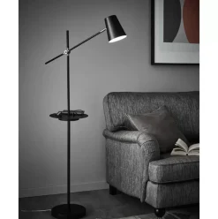 Leselampe Linear Mit Ablage Und Ladestation