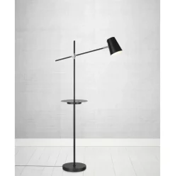 Leselampe Linear Mit Ablage Und Ladestation