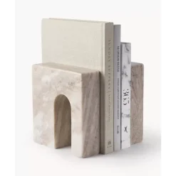 Marmor-Buchstutzen Kai, 2 Stuck