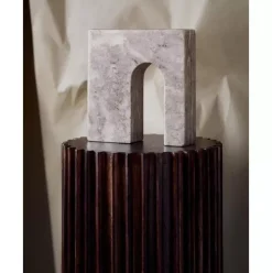 Marmor-Buchstutzen Kai, 2 Stuck