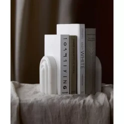 Marmor-Buchstutzen Malie, 2 Stuck