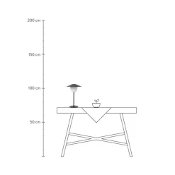 Mobile Dimmbare Led-Ausenleuchte Ani Zum Hangen Oder Stellen