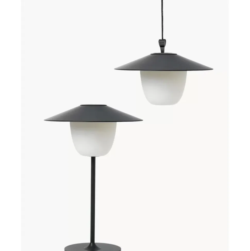 Mobile Dimmbare Led-Ausenleuchte Ani Zum Hangen Oder Stellen