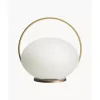 Mobile Dimmbare Led-Ausentischlampe Orbit Mit Usb-Anschluss