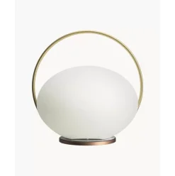 Mobile Dimmbare Led-Ausentischlampe Orbit Mit Usb-Anschluss