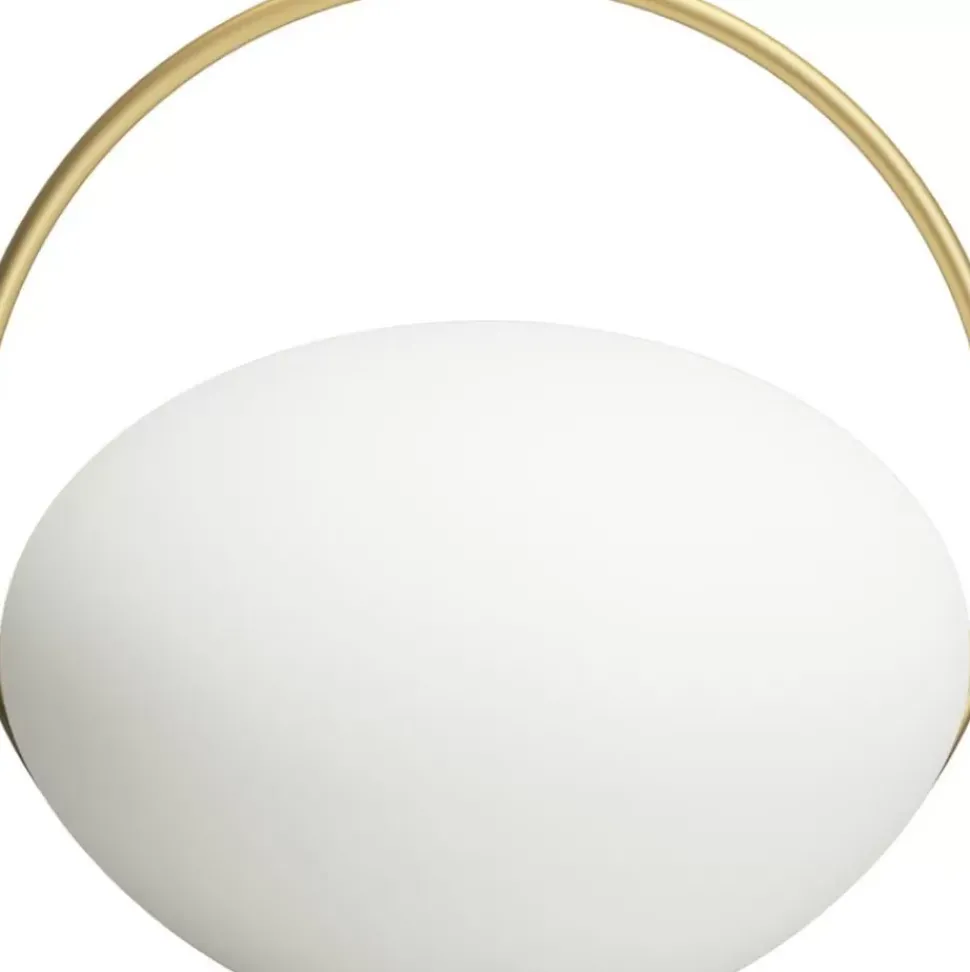 Mobile Dimmbare Led-Ausentischlampe Orbit Mit Usb-Anschluss