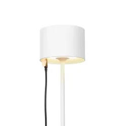 Mobile Led-Outdoor-Tischlampe Farol, Dimmbar