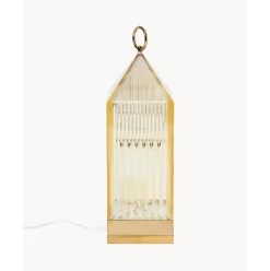Mobile Outdoor Tischlampe Lantern Mit Ladestation, Dimmbar